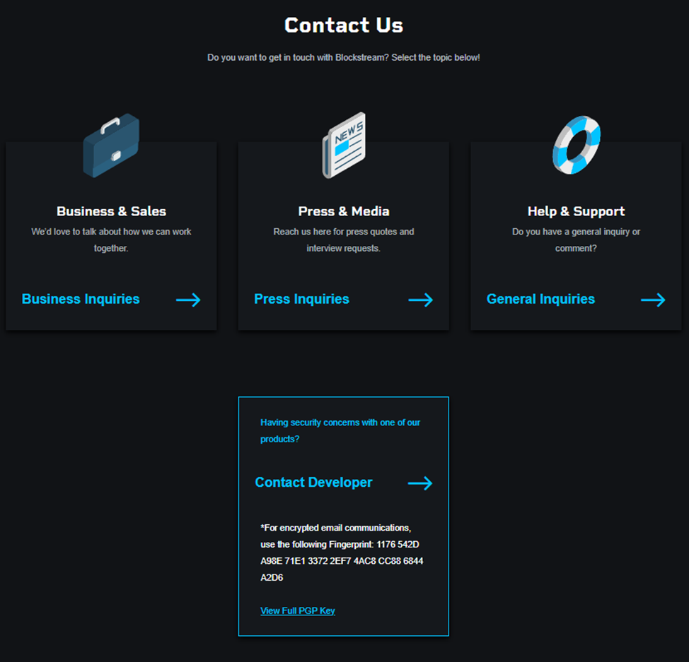Blockstream Com