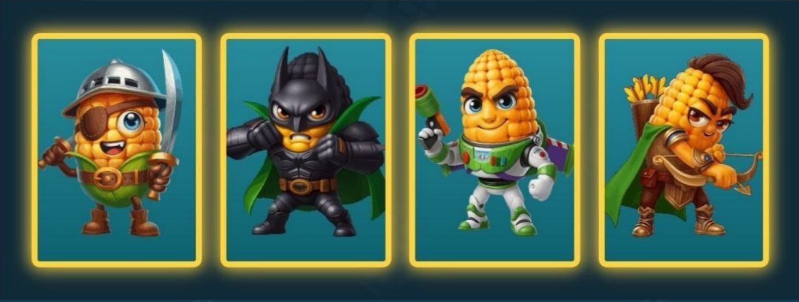 Corn Battles комбо дня Corn Battles комбо дня