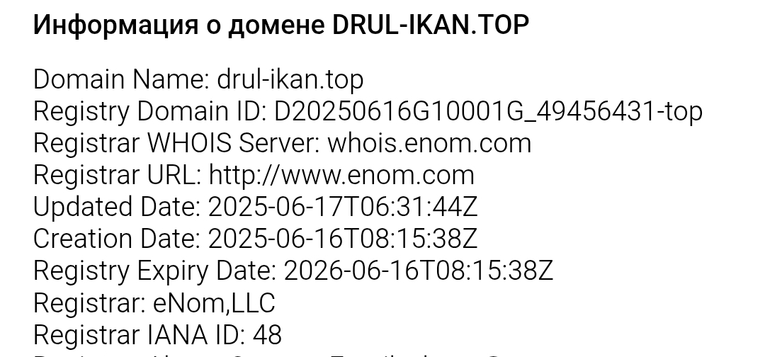 drul ikan top отзывы