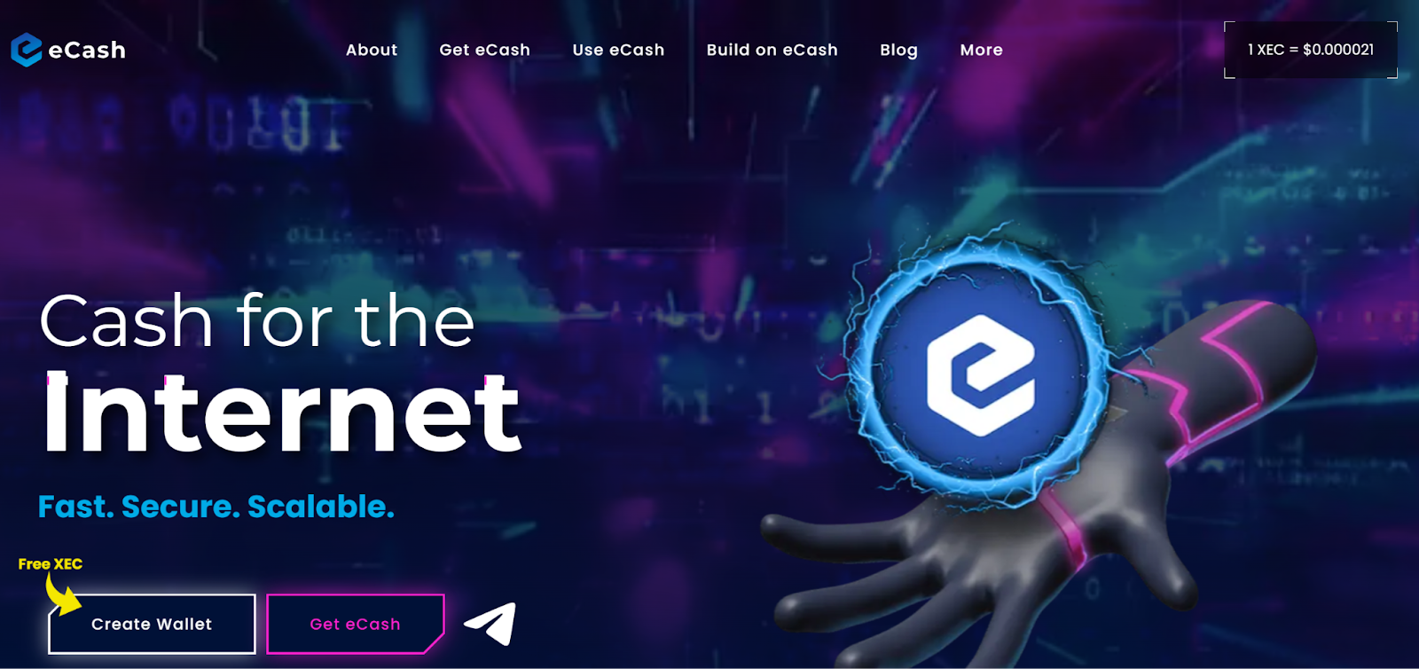 ecash xec криптовалюта