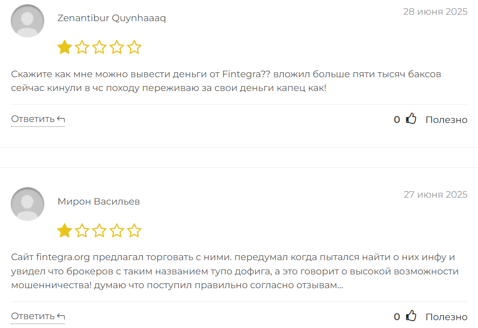 финтегра отзывы