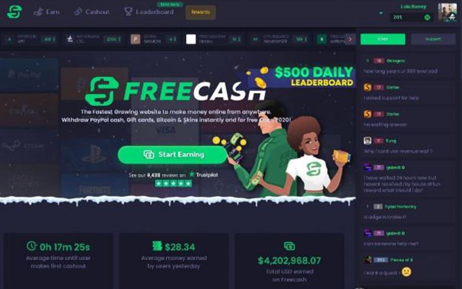 freecash com отзывы