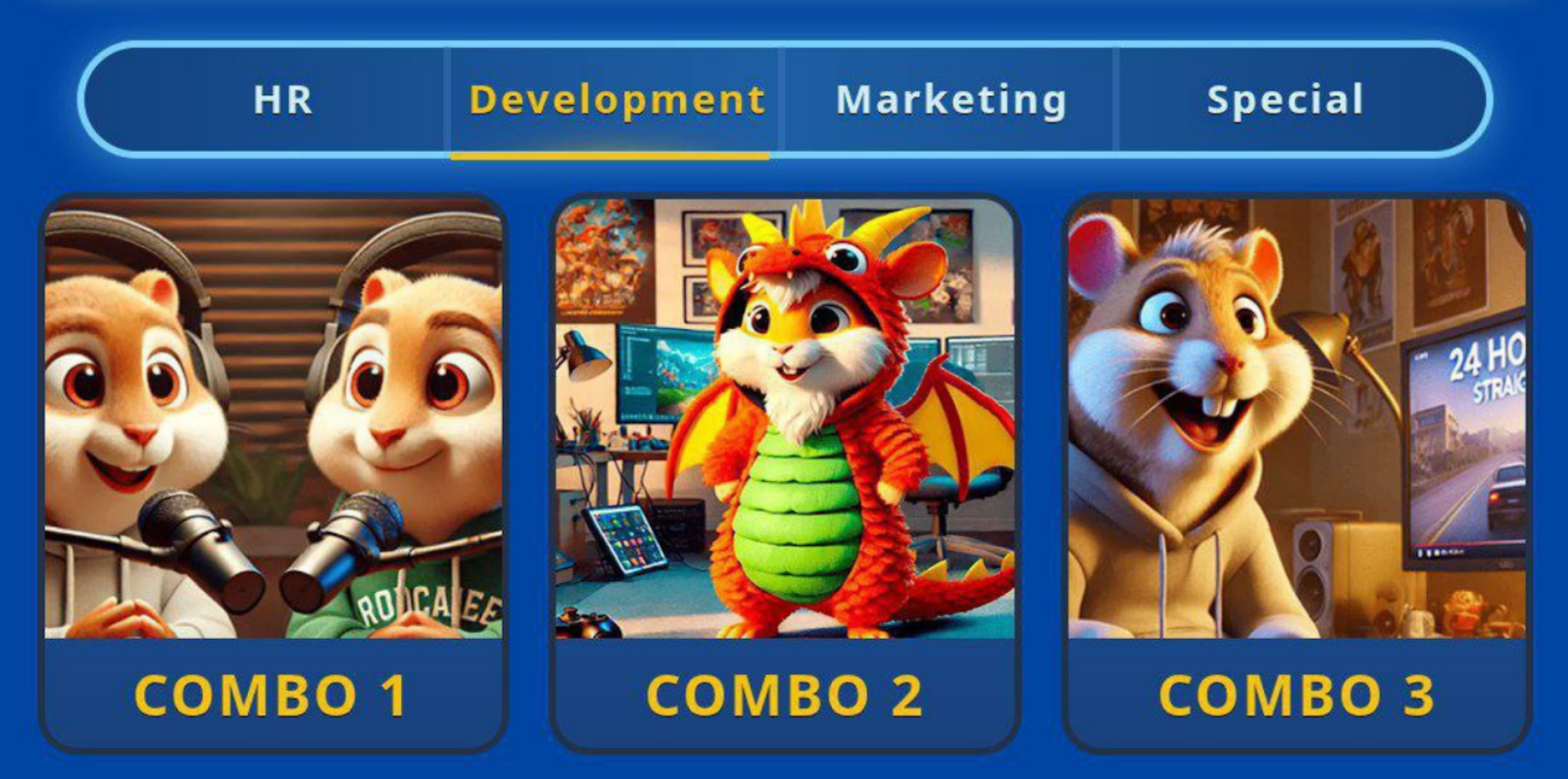 Hamster GameDev комбо дня Hamster GameDev комбо дня