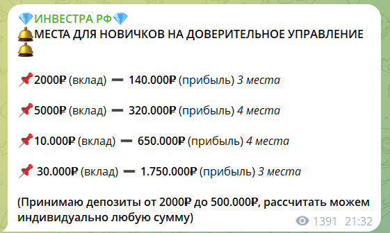 ИНВЕСТРА РФ