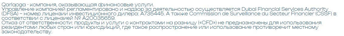 qariqoga трейдинг