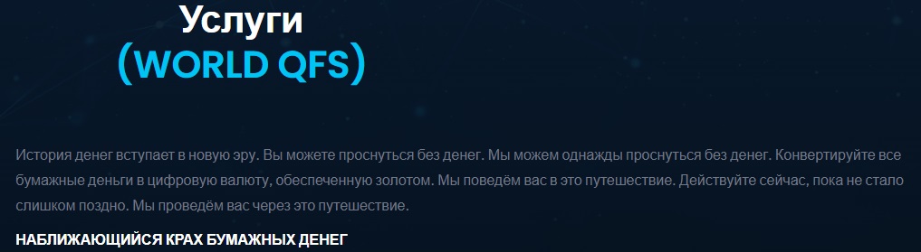 qfs финансовая система что это