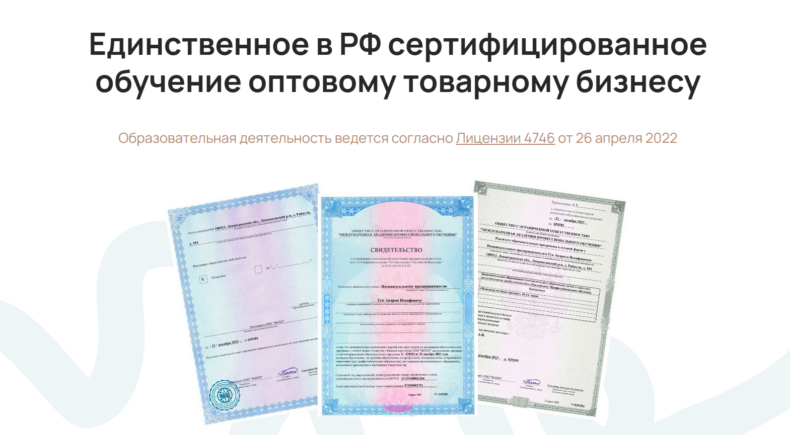 школа оптового бизнеса андрей гук