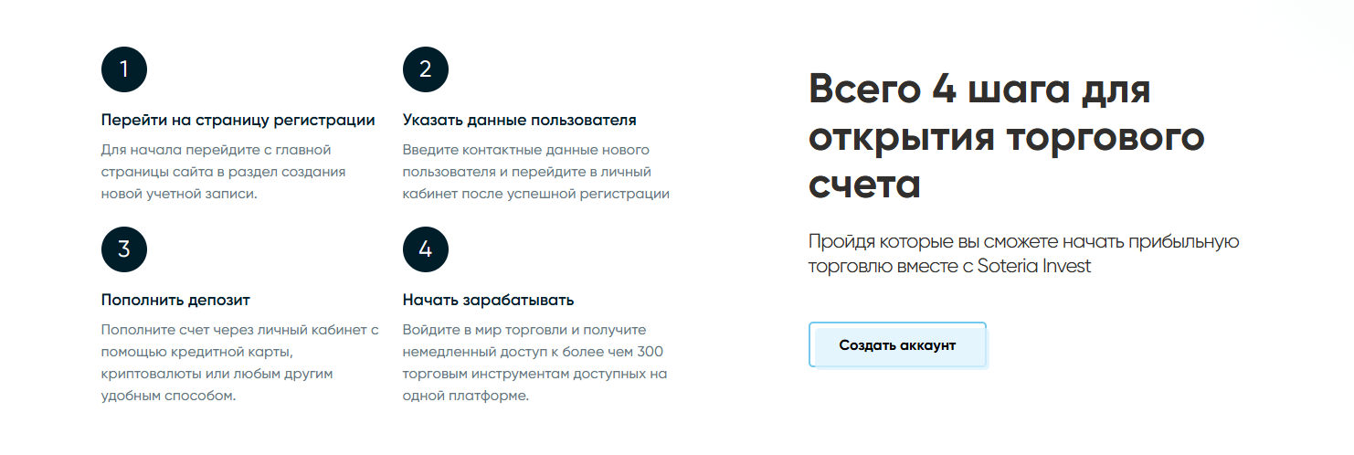 Soteriainvest брокер