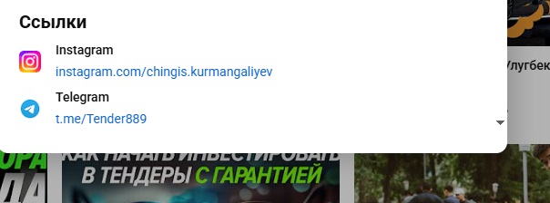 тендерная биржа чингис курмангалиев отзывы