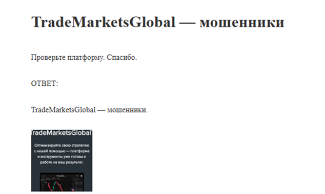 tm global брокер