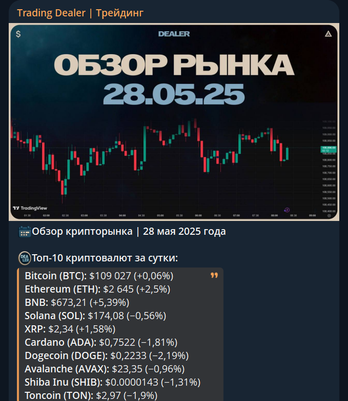 Trading Dealer Трейдинг