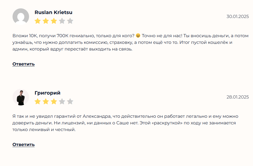 alexandr wintrade отзывы