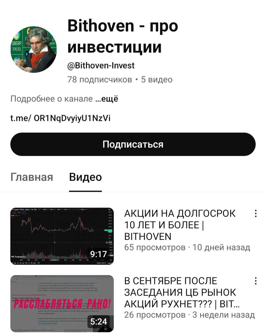 bithoven савельев константин телеграмм канал