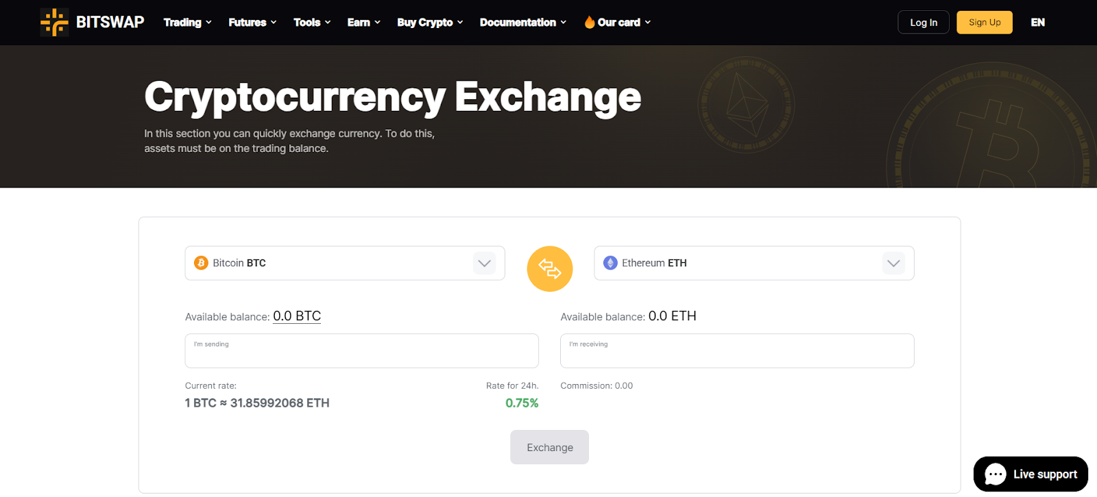 bitswap биржа