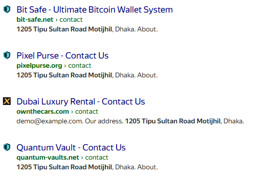 by wallet