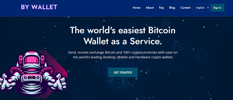 by wallet