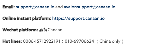 canaan майнеры