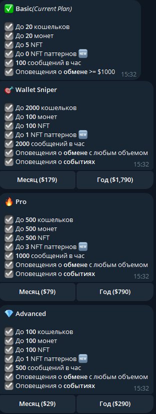 drops bot когда листинг