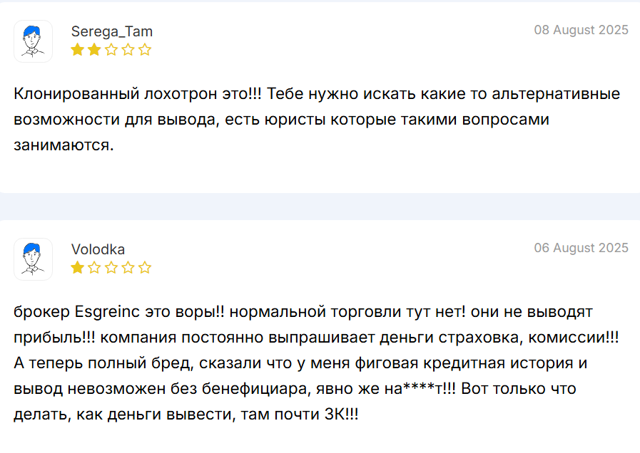 es greinc co отзывы