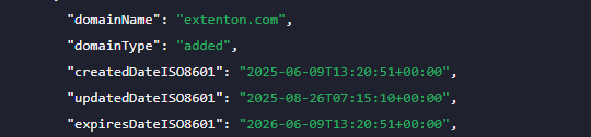 extenton