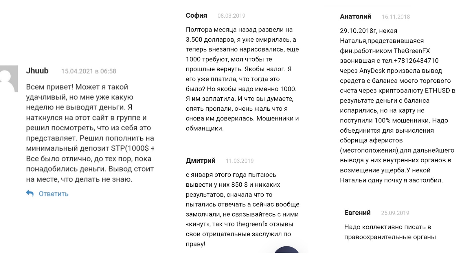 Грин Фх