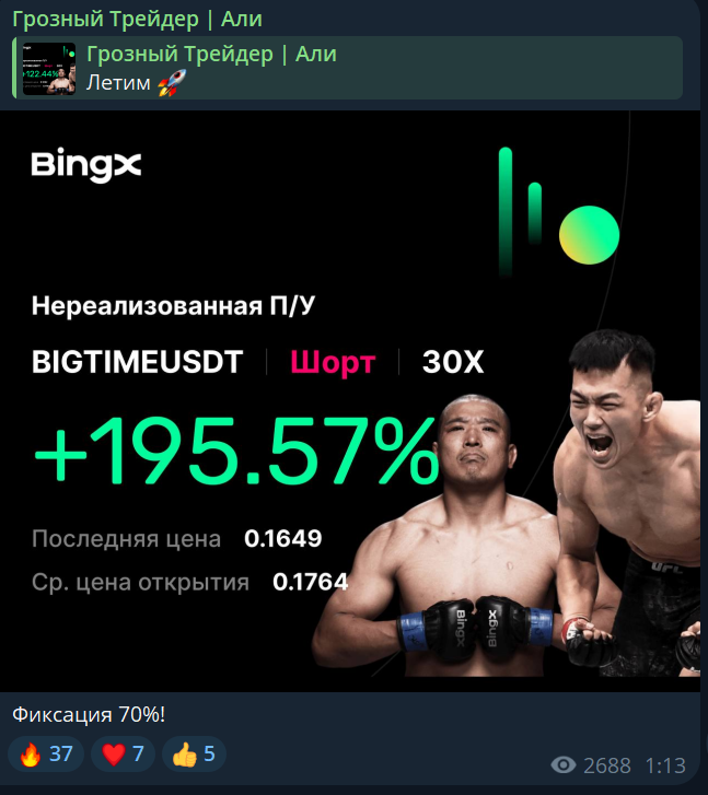 Грозный Трейдер Али