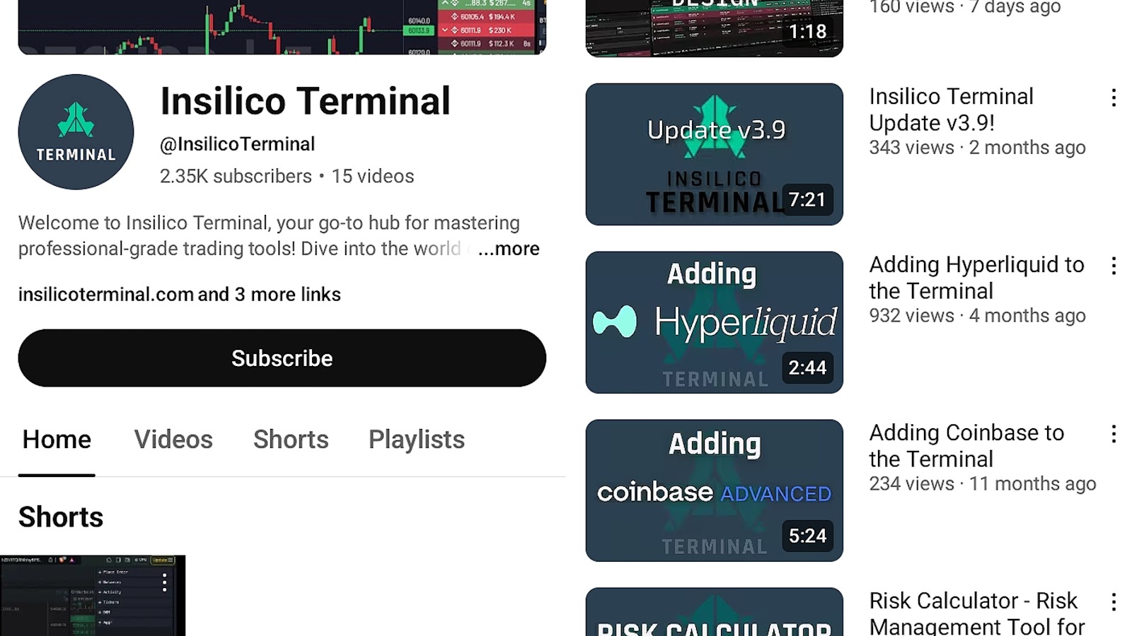 insilico trading