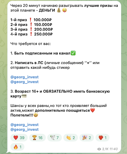 инвестор georg invest