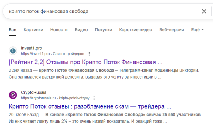 крипто поток финансовая свобода