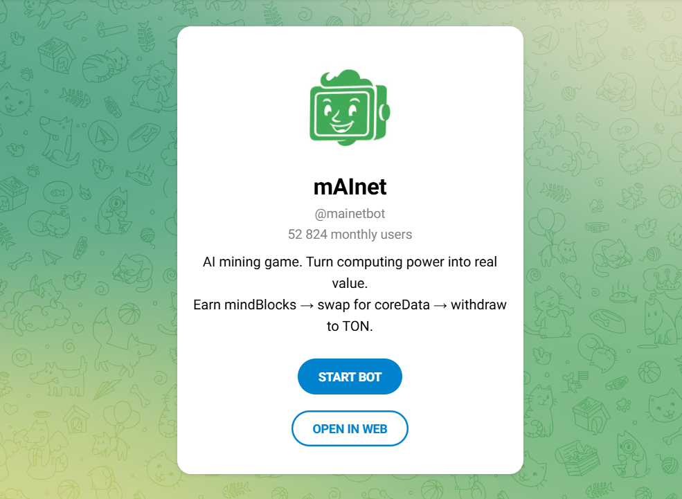 mainet telegram