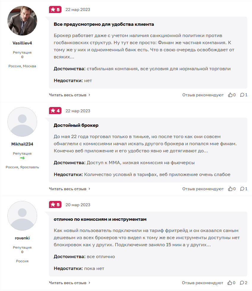 приложение финам трейд инвестиции