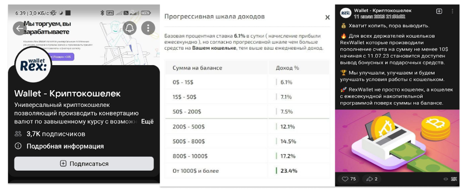 rex wallet