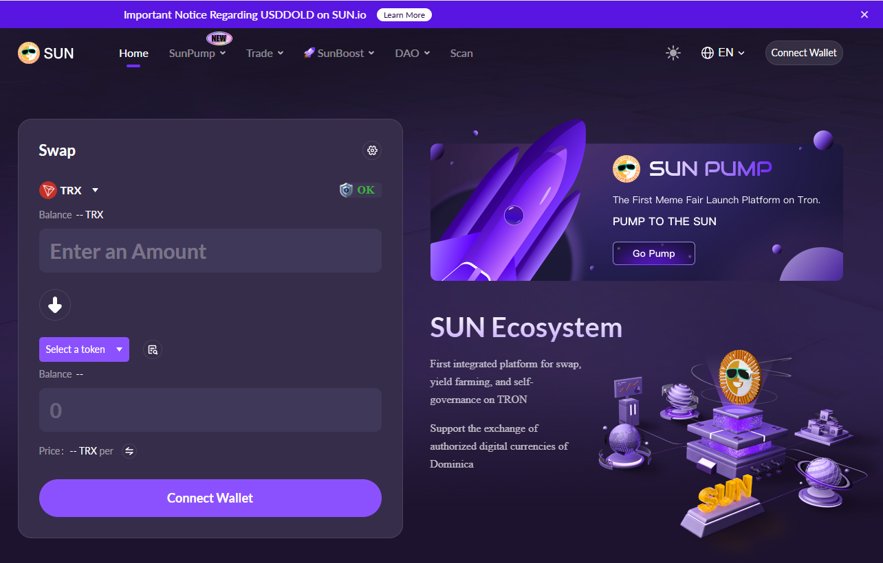 Sun криптовалюта