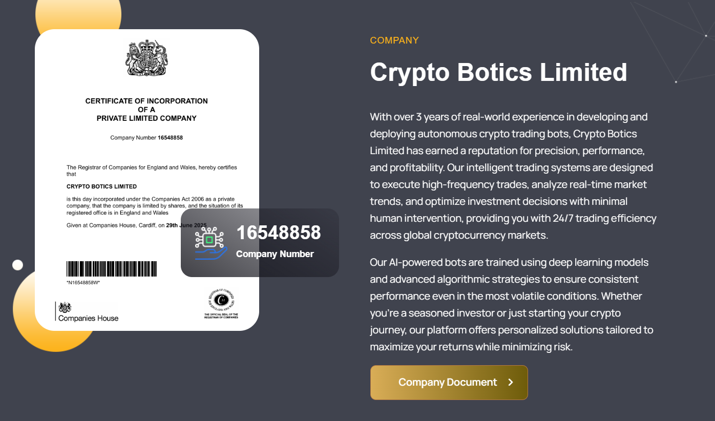 support cryptobotics net