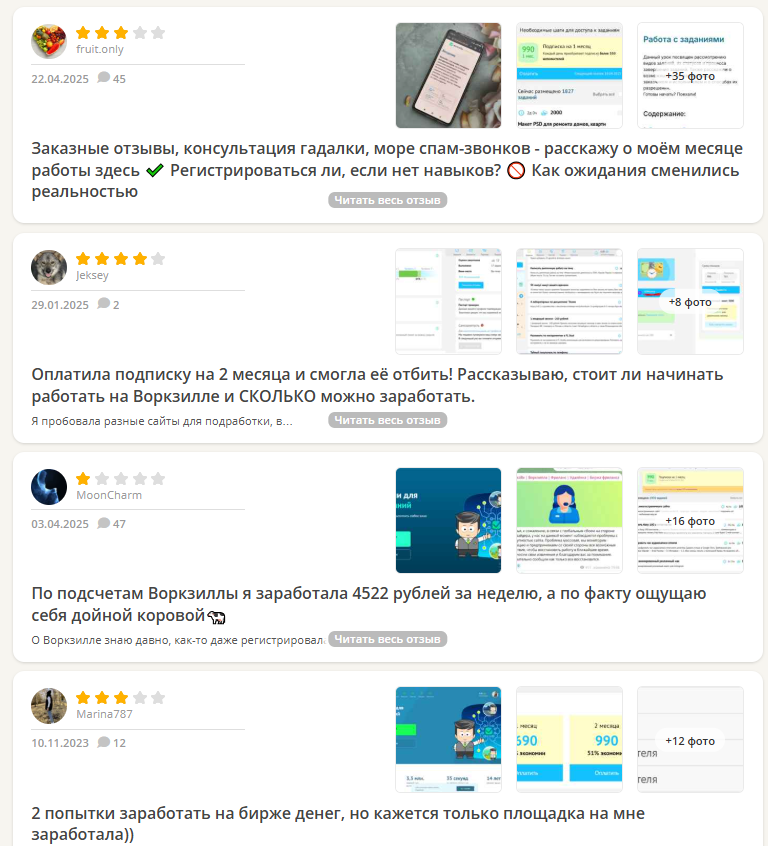 воркзилла обман или нет