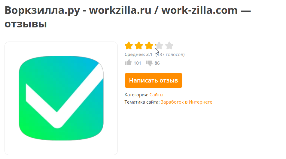 workzilla ru отзывы