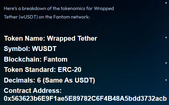 wrapped tether usdt