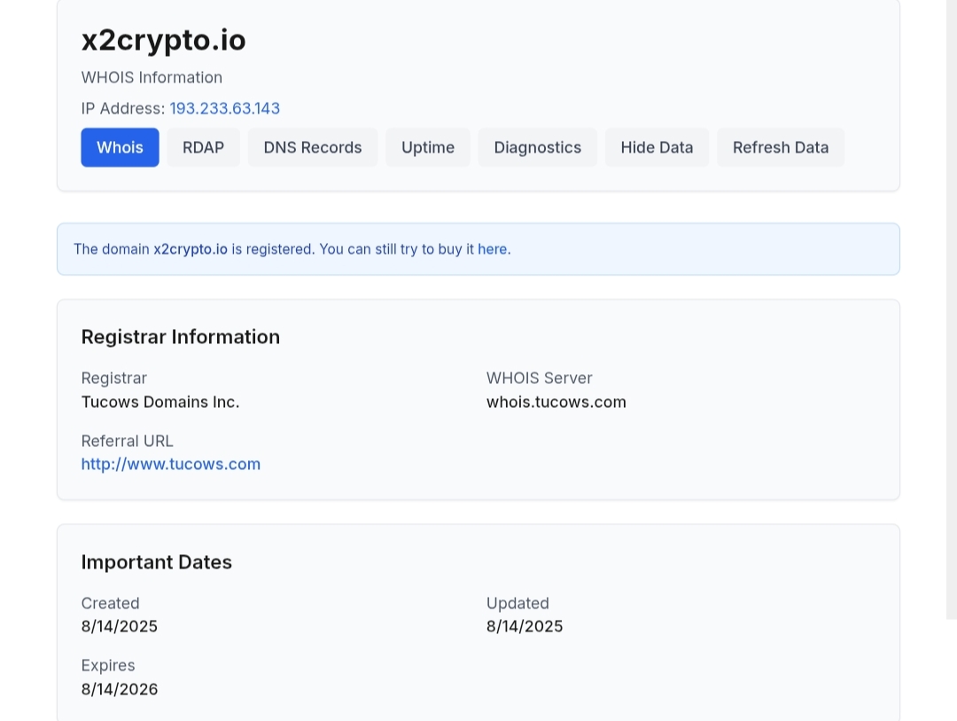x2crypto