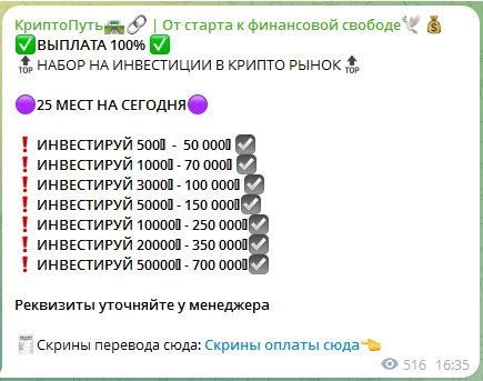 белоусова виктория леонидовна телеграмме инвестор