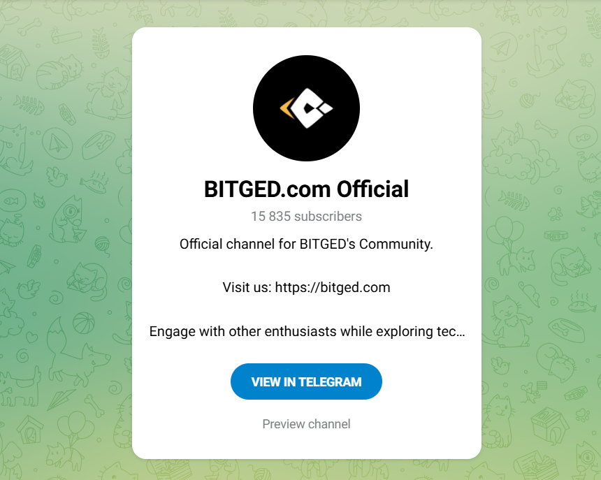 bitged биржа