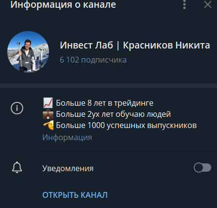 инвест лаб телеграмм