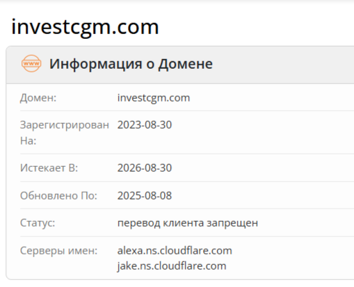 investcgm com отзывы