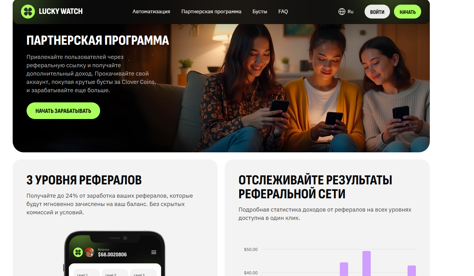 luckywatch pro отзывы