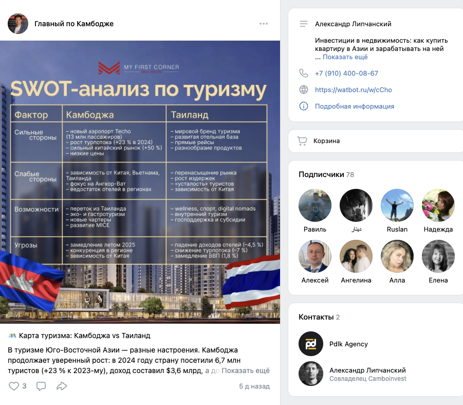 недвижимость в камбодже