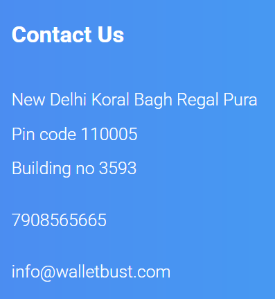 wallet bust отзывы