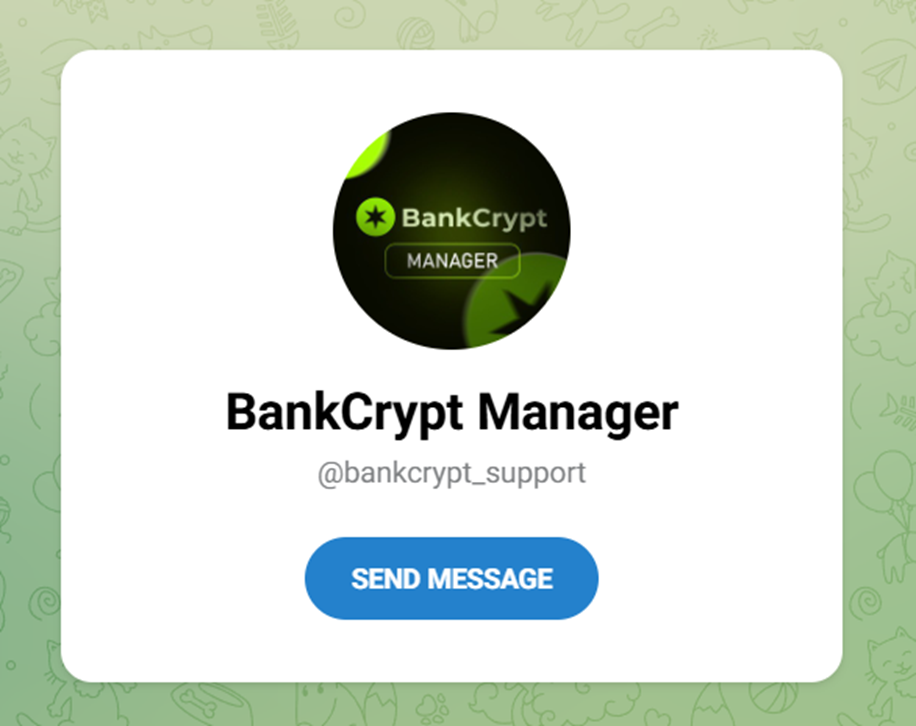 bankcrypt support bankcrypt support