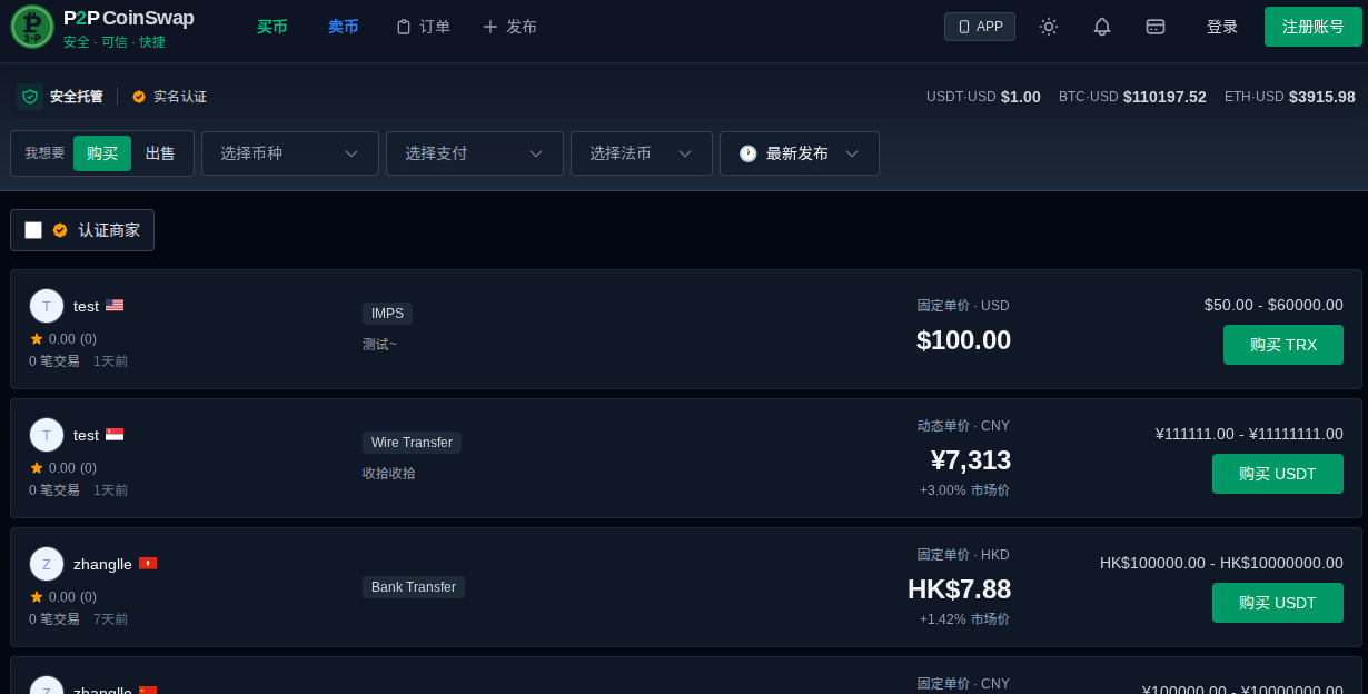 P2PCoinSwap Com P2PCoinSwap Com