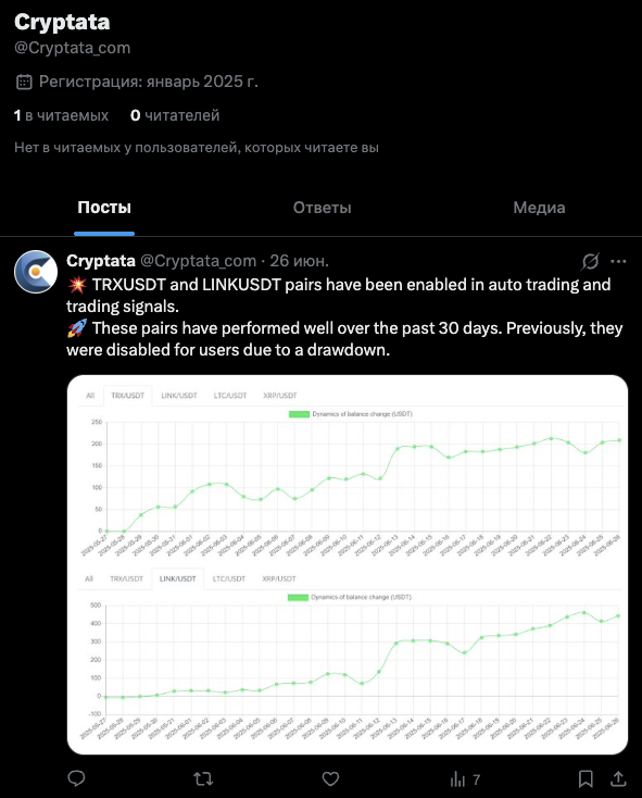 плаформа cryptata
