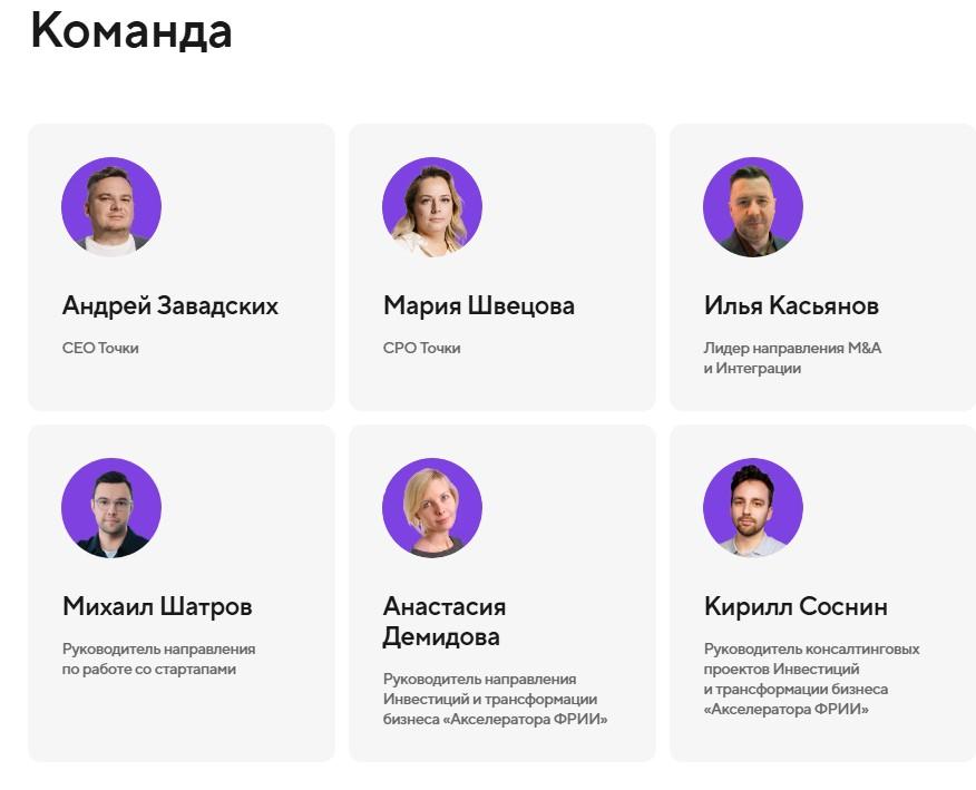 стартап точка