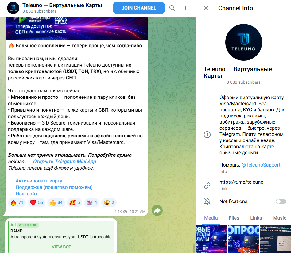 teleuno карты отзывы